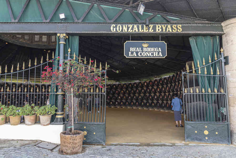 Cádiz - Jerez de la Frontera 48 - bodegas Gonzalez Byass - Real Bodega La Concha.jpg